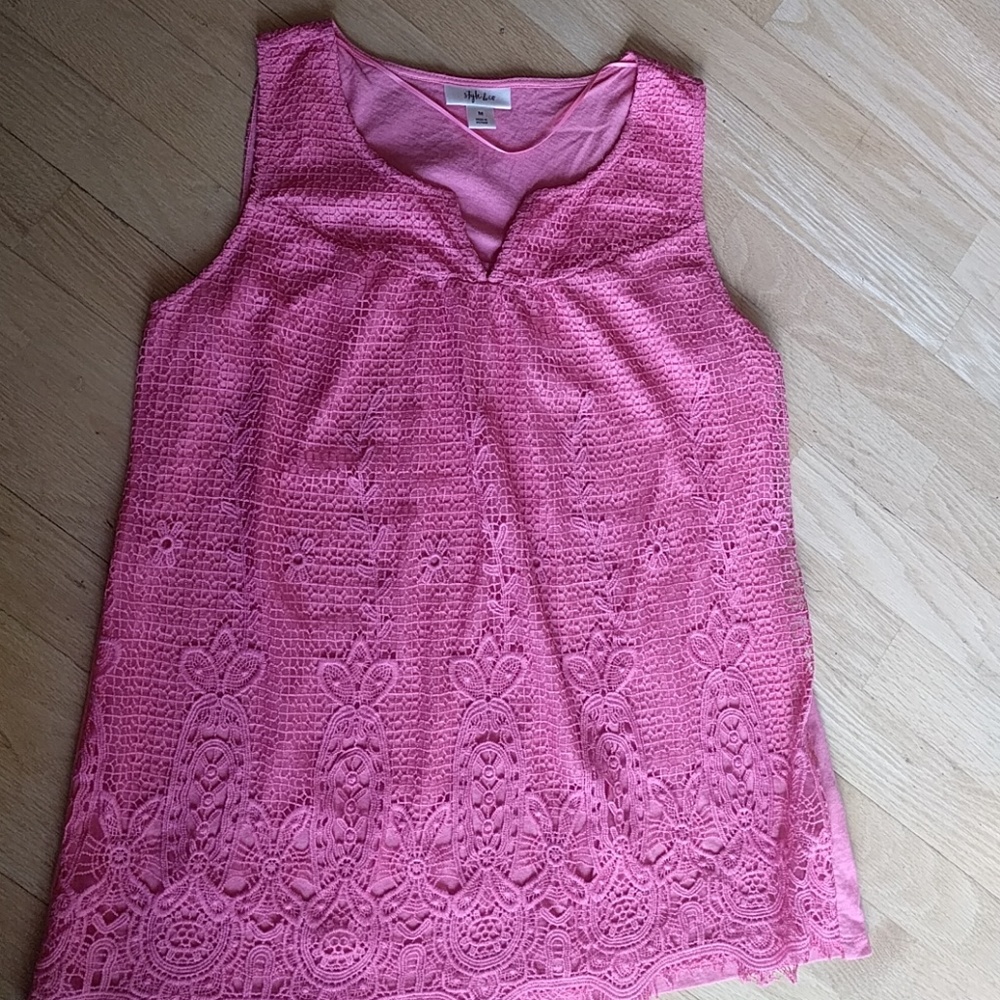 Style & Co. Lace top